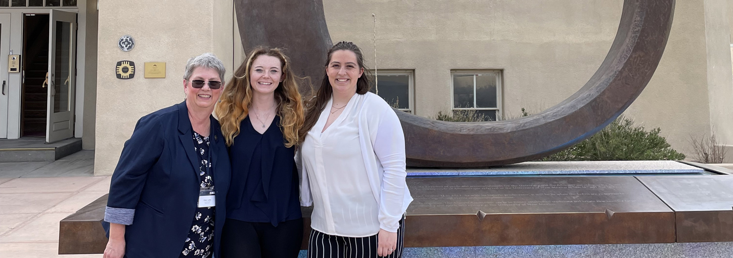 Dr. Diane Carter, Dakota Brown and Melina Liedtke