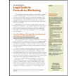 Farm-direct Marketing: Legal Guide to Farm-direct Marketing