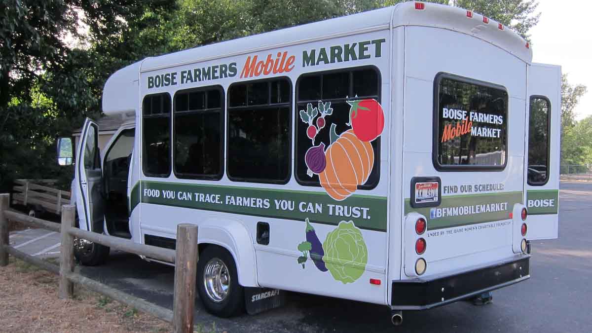 mobile market van